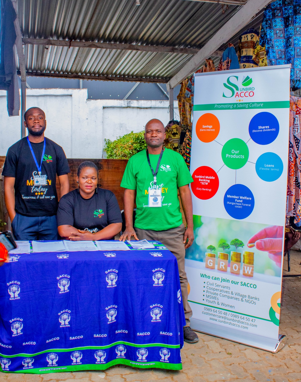 SUNBIRD SACCO AT 36TH MALAWI INTERNATIONAL TRADE FAIR
